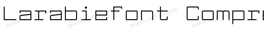 Larabiefont Compress字体转换